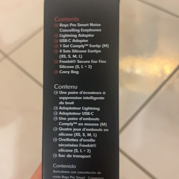 Rayz Pro smart noise cancelling earphones. - Picture 4 of 5